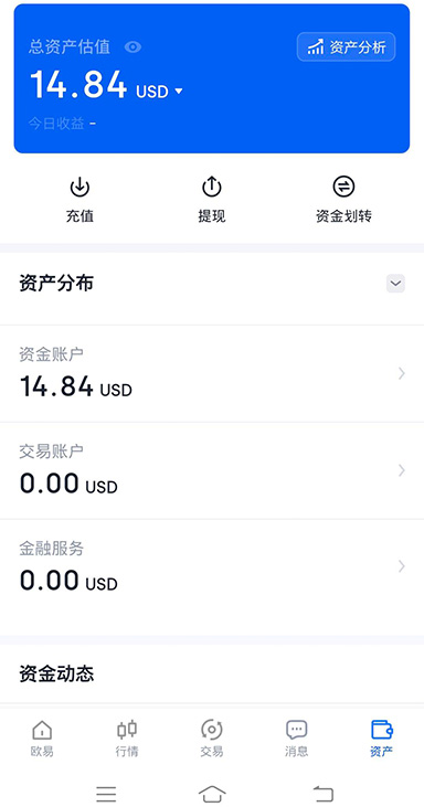 AI 行情界面